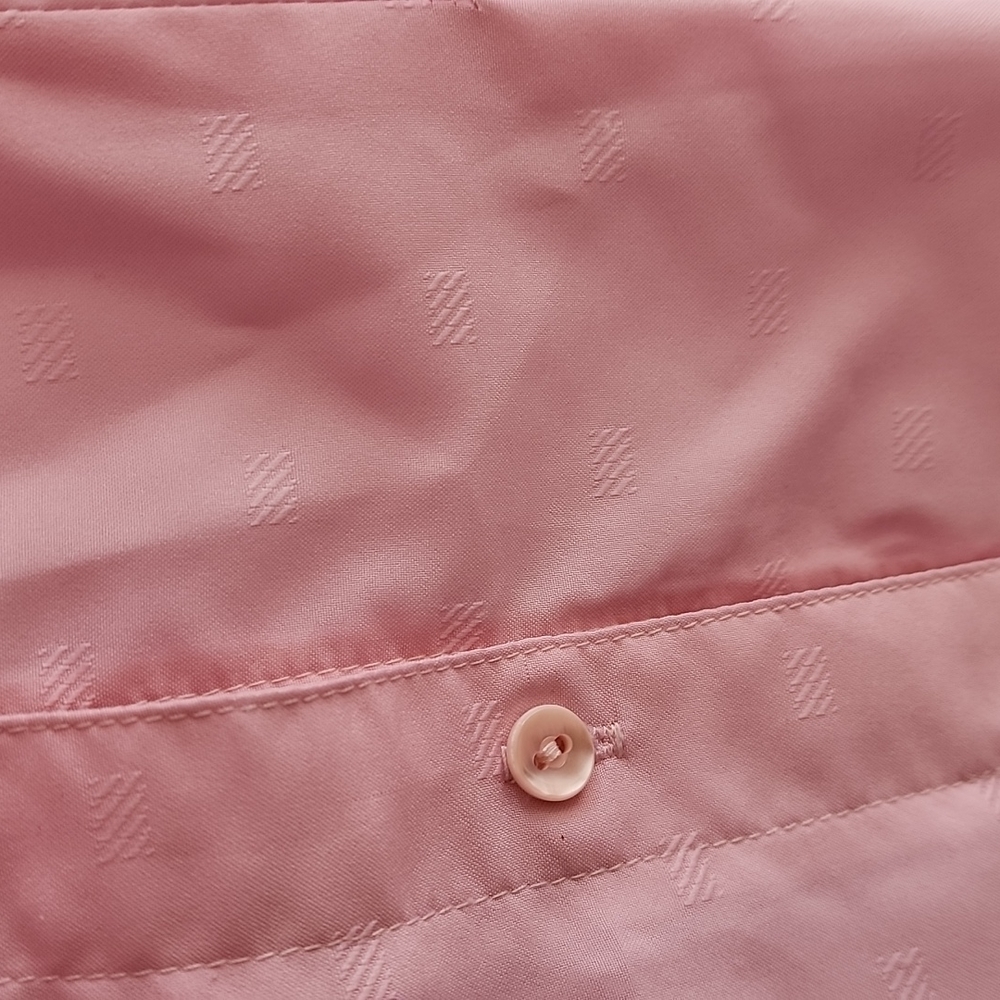 VINTAGE Y2K Bubblegum Pink Puffy Sleeve Blouse S Ruffle Punk Barbiecore Top - Picture 13 of 16